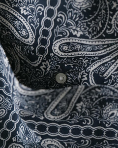 W's TECH BUTTON DOWN SHIRTS L/S PAISLEY