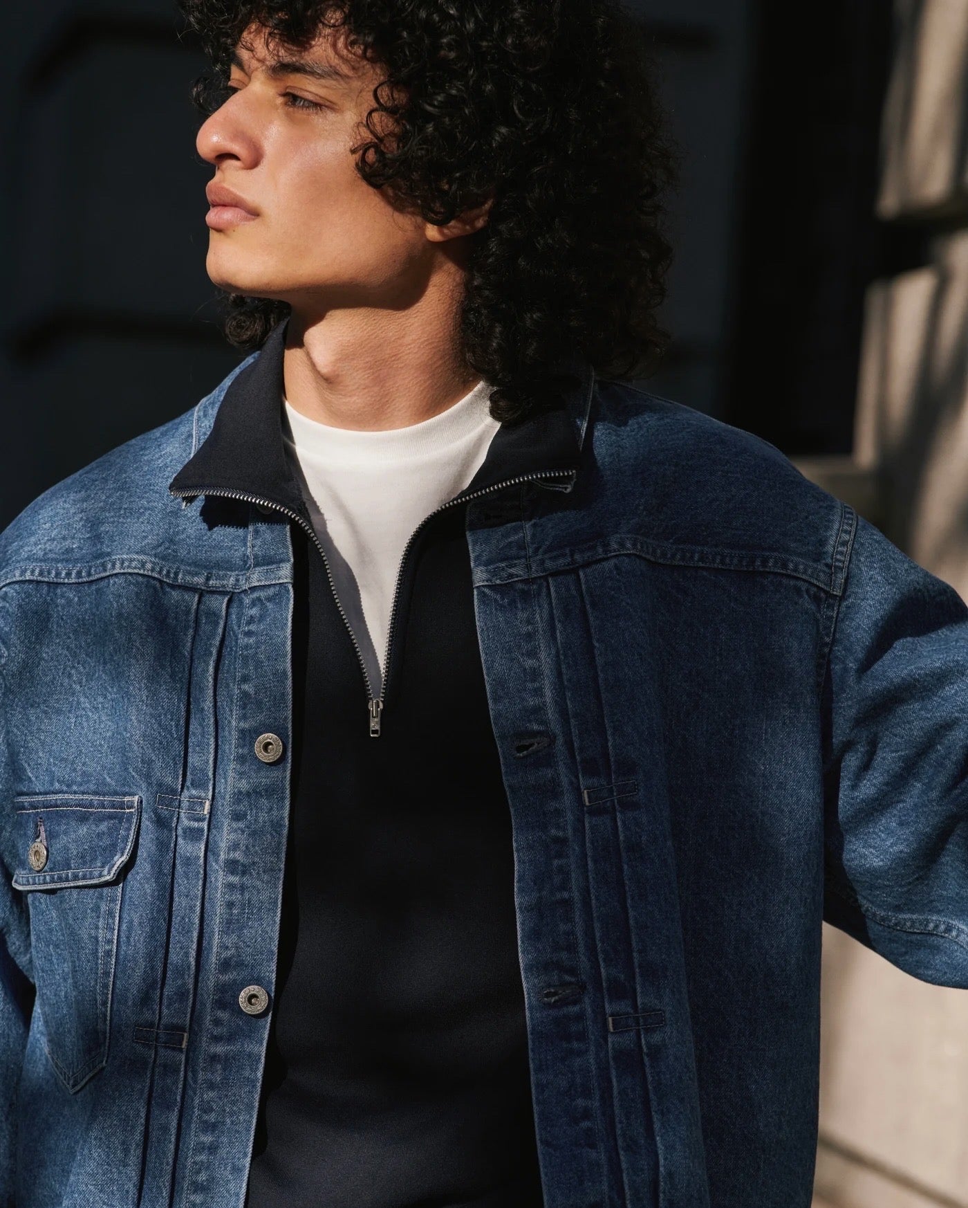 FOUNDOUR DENIM TRACKER JACKET 1st TYPE – NCNR ONLINE STORE