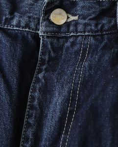 SELVAGE DENIM TWO TUCK PANTS