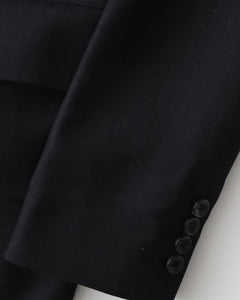 WOOL DOBBY CHECK JACKET