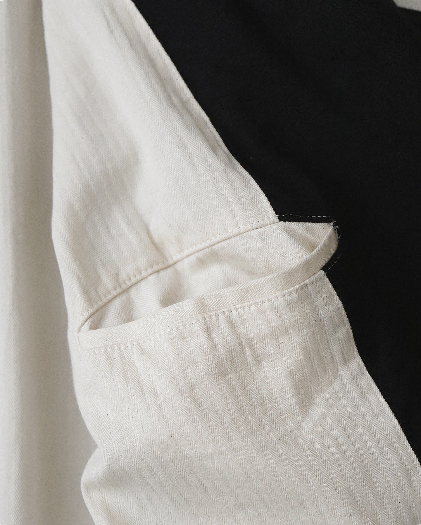 WOOL SERGE FULLING JACKET