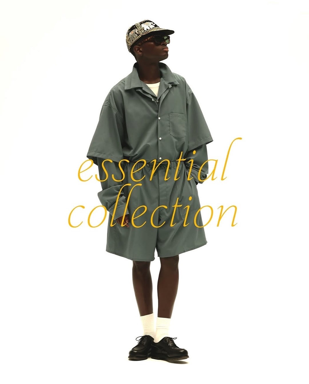 RE-ENGINEERED OVERSHIRT SHORT SLEEVE MINT GREEN