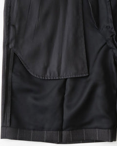 DOUBLE PLEATED SHORT TROUSERS / Ermenegildo Zegna