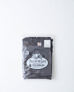 THERMAL CREW NECK｜Fruit of the Loom × 金子恵治