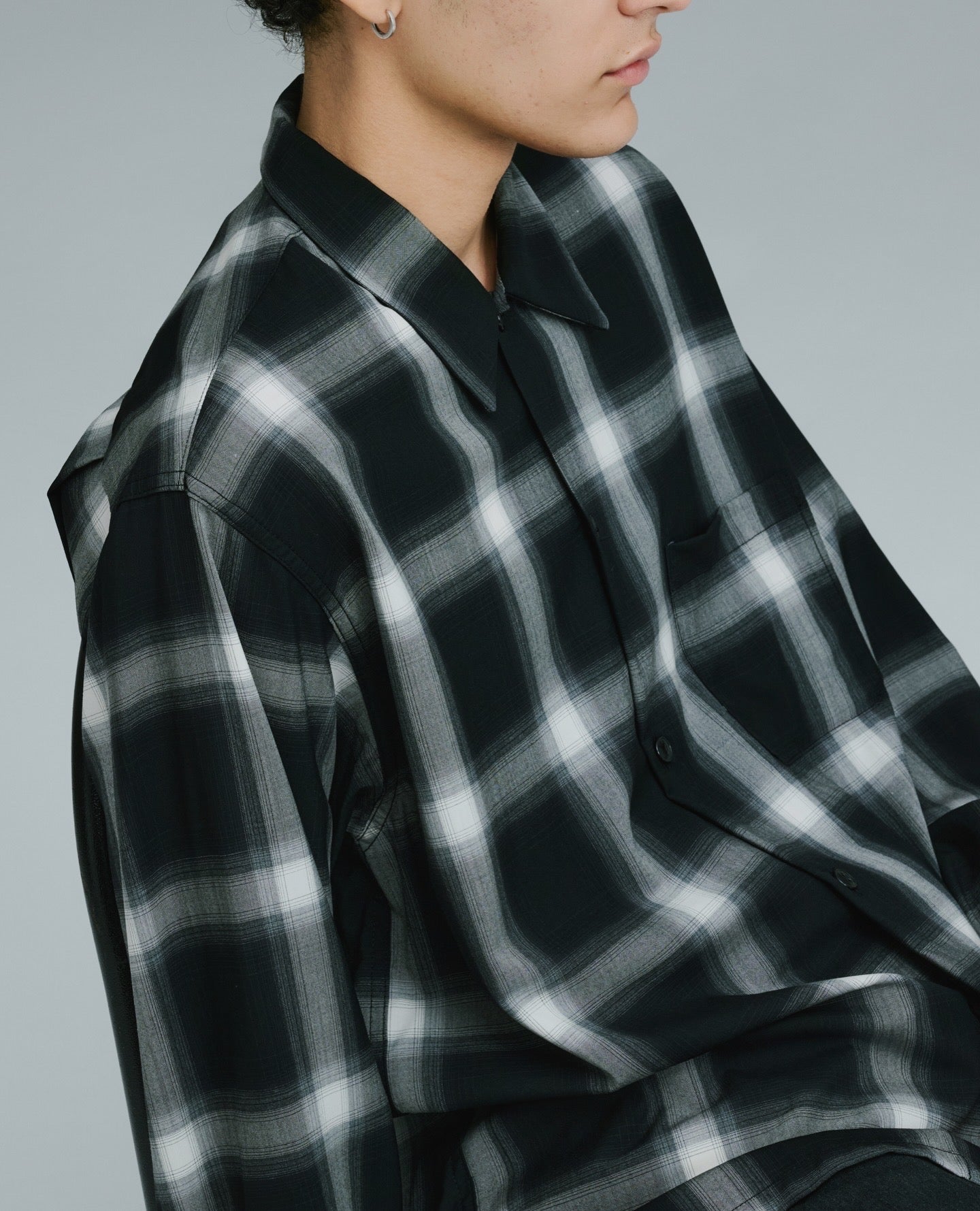 GOLD WOOL SUPER 140's TROPICAL OPEN SHIRT – NCNR ONLINE STORE