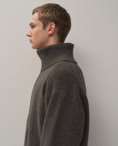 ATON LAMBS WOOL HALF ZIP SWEATER – NCNR WEB STORE