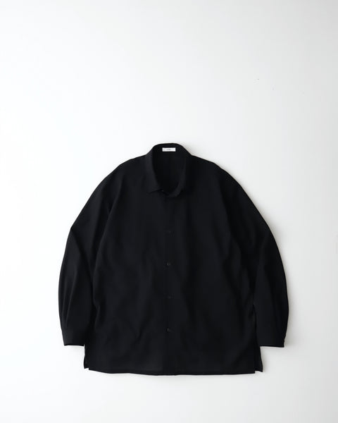 トップス ATON WOOL TROPICAL OVERSIZED WORK SHIRT WOOL TROPICAL STANDARD SHIRT ｜ ATON