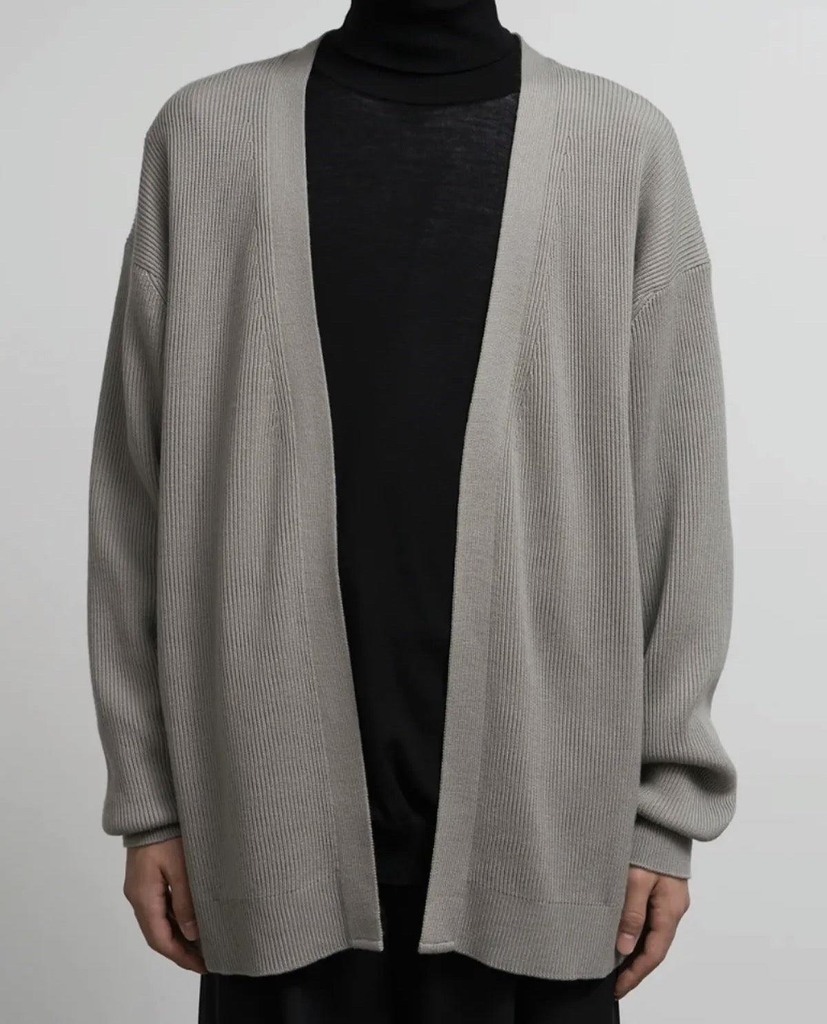 HIGH DENSITY OPEN CARDIGAN