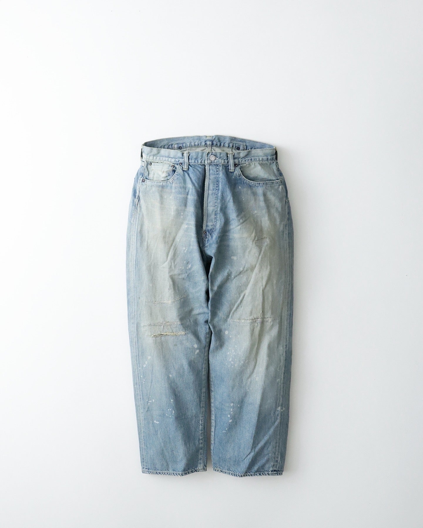 NO.37 WASHED WIDE DENIM PANTS