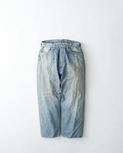 NO.37 WASHED WIDE DENIM PANTS