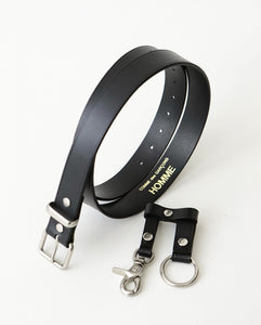 COMME des GARCONS HOMME STEER OIL SMOOTH LEATHER BELT – NCNR WEB STORE