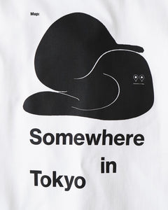 SOMEWHERE MAP TEE / DESIGNED BY KAMIKENE