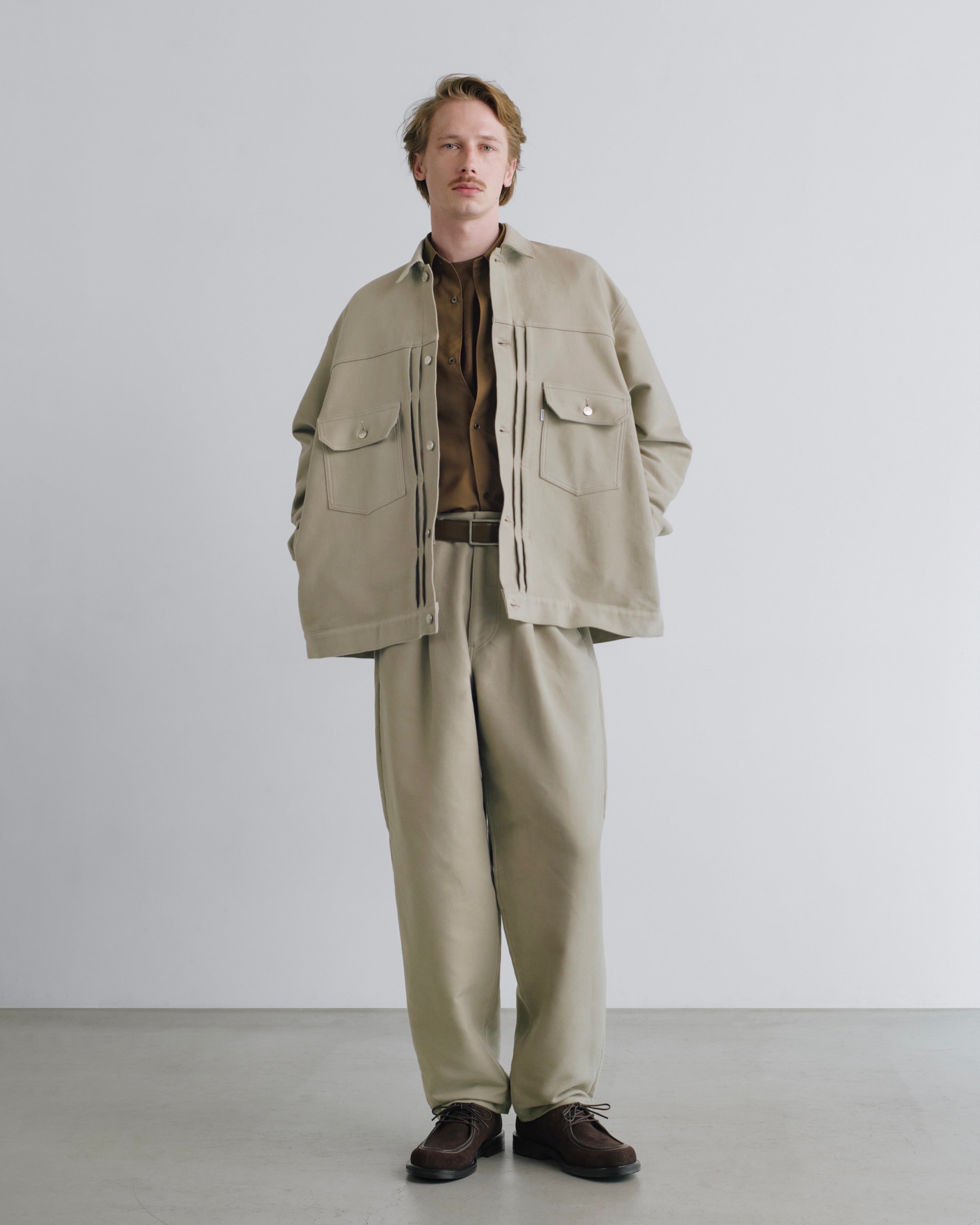 ジャケット・アウター Cotton Double Serge Jacket Graphpaper COTTON DOUBLE SERGE JACKET – NCNR ONLINE STORE
