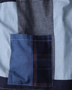 MULTI BIG POCKET SHIRT INDIGO