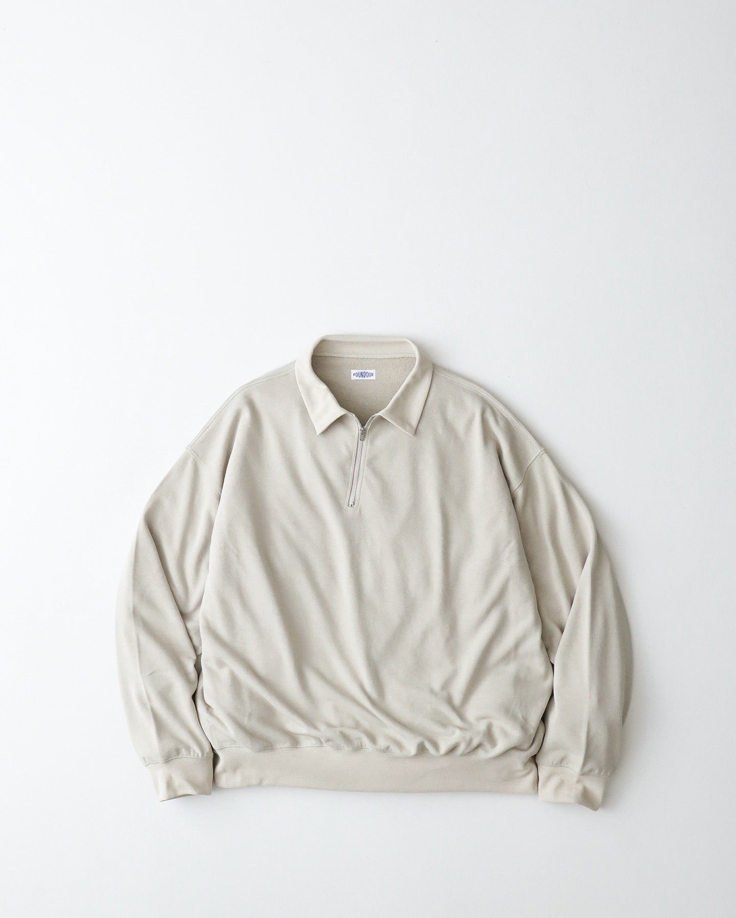 HALF ZIP LONG SLEEVE SHIRT