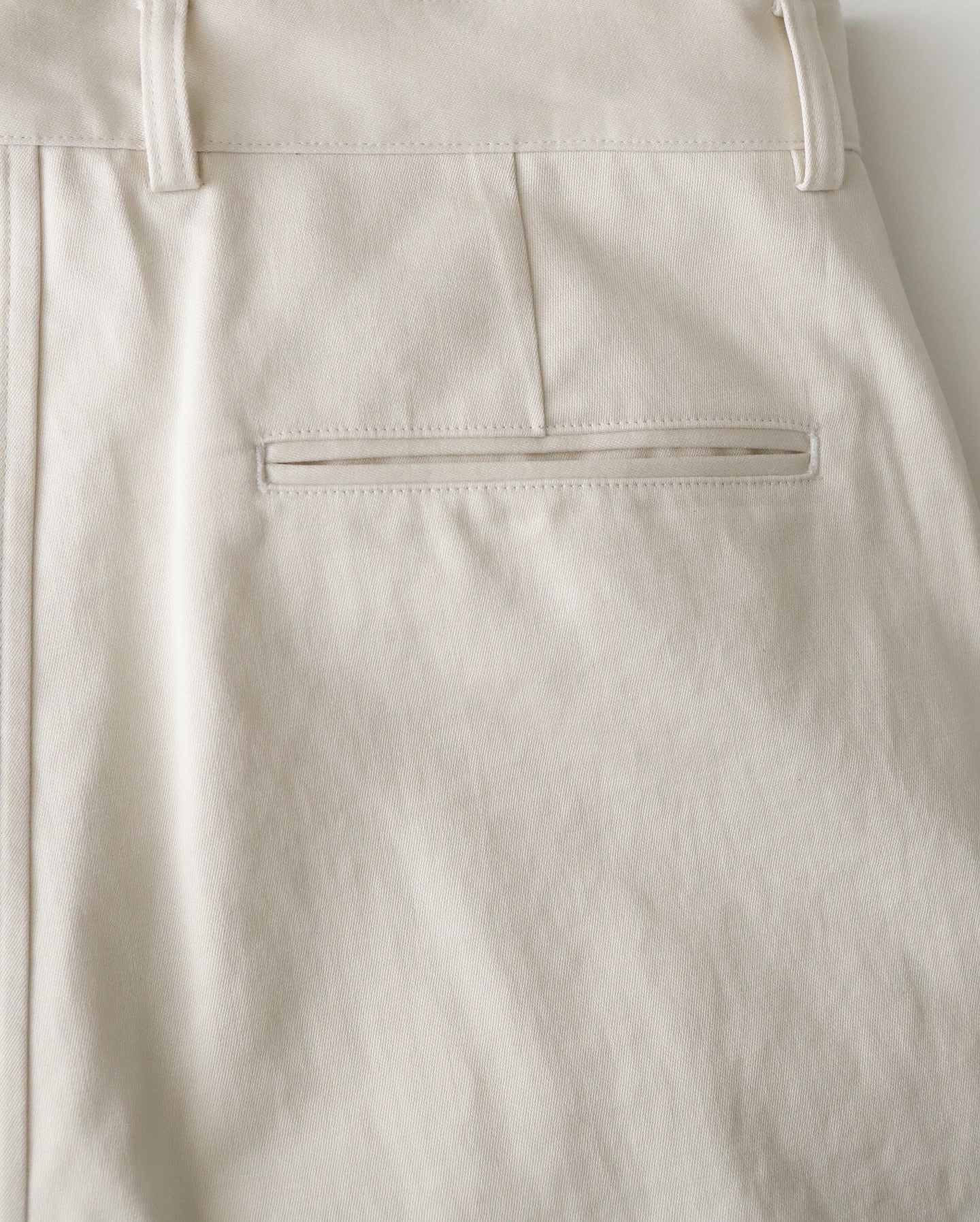 COTTON SATIN BAGGY PANTS