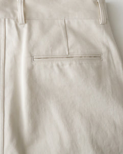 COTTON SATIN BAGGY PANTS