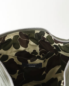 COMME des GARCONS HOMME COTTON NYLON DOUBLE TWILL SHOULDER BAG
