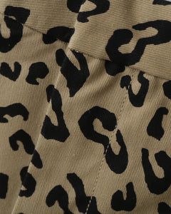 DICKIES / LEOPARD PLEATED SHORT TROUSERS