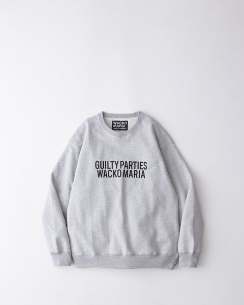 WACKO MARIA HEAVY WEIGHT CREW NECK SWEAT SHIRT