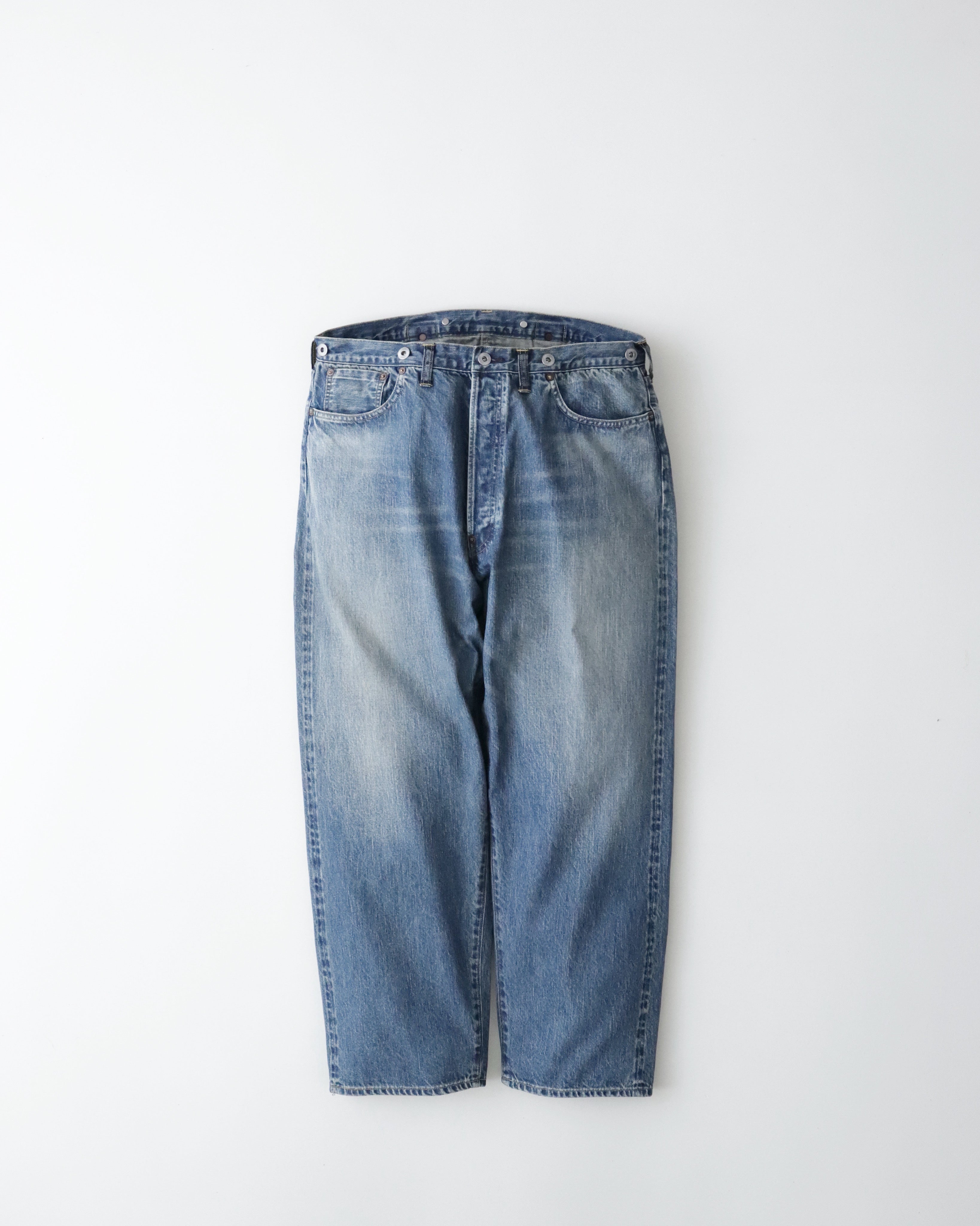 NO.22 WASHED WIDE DENIM PANTS