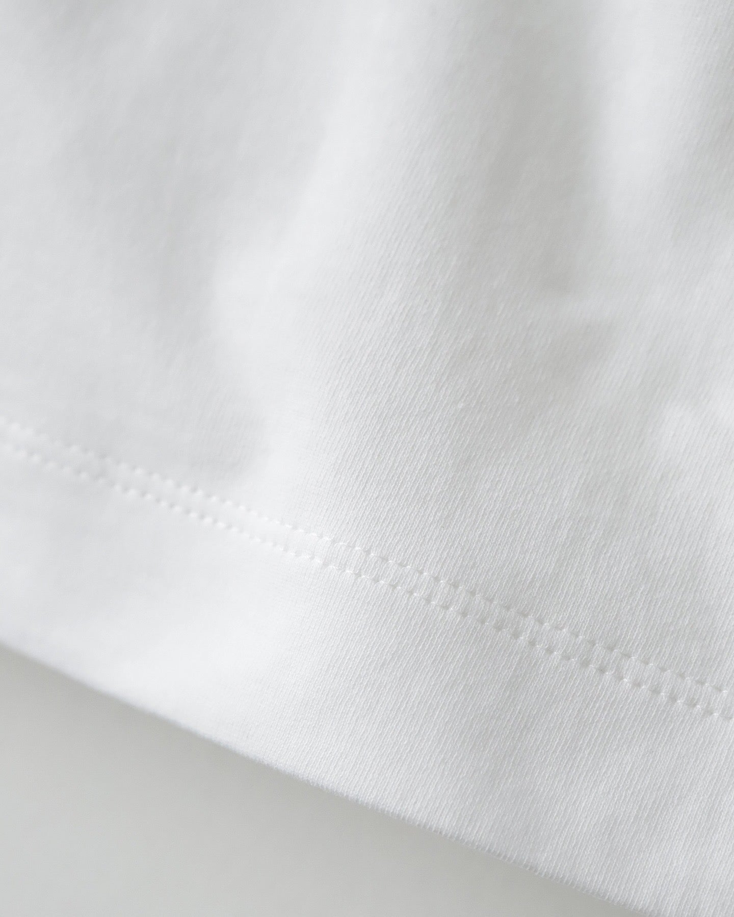 DRY COTTON JERSEY CREW NECK T-SHIRT