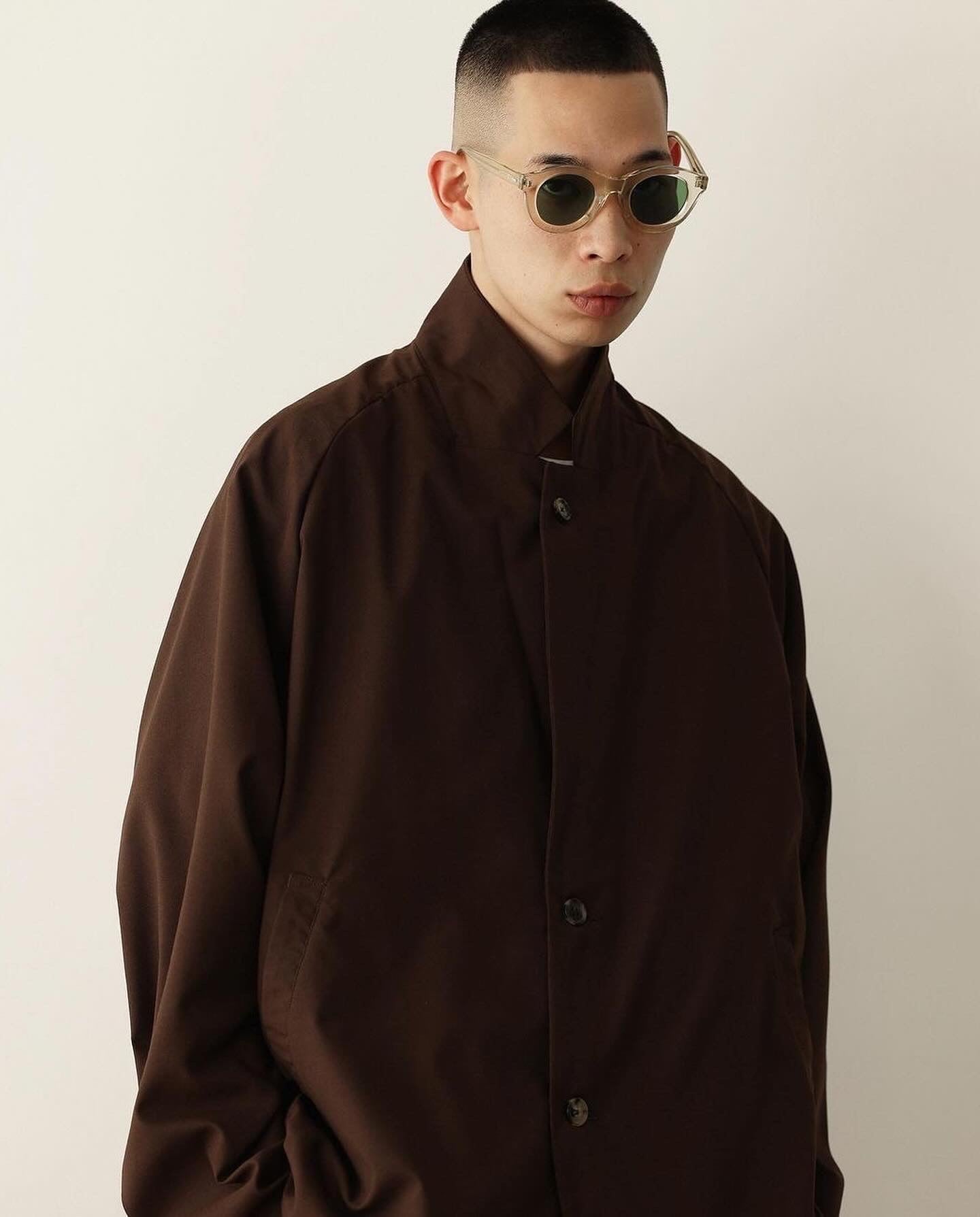 VESTE TWO BUTTON BROWN