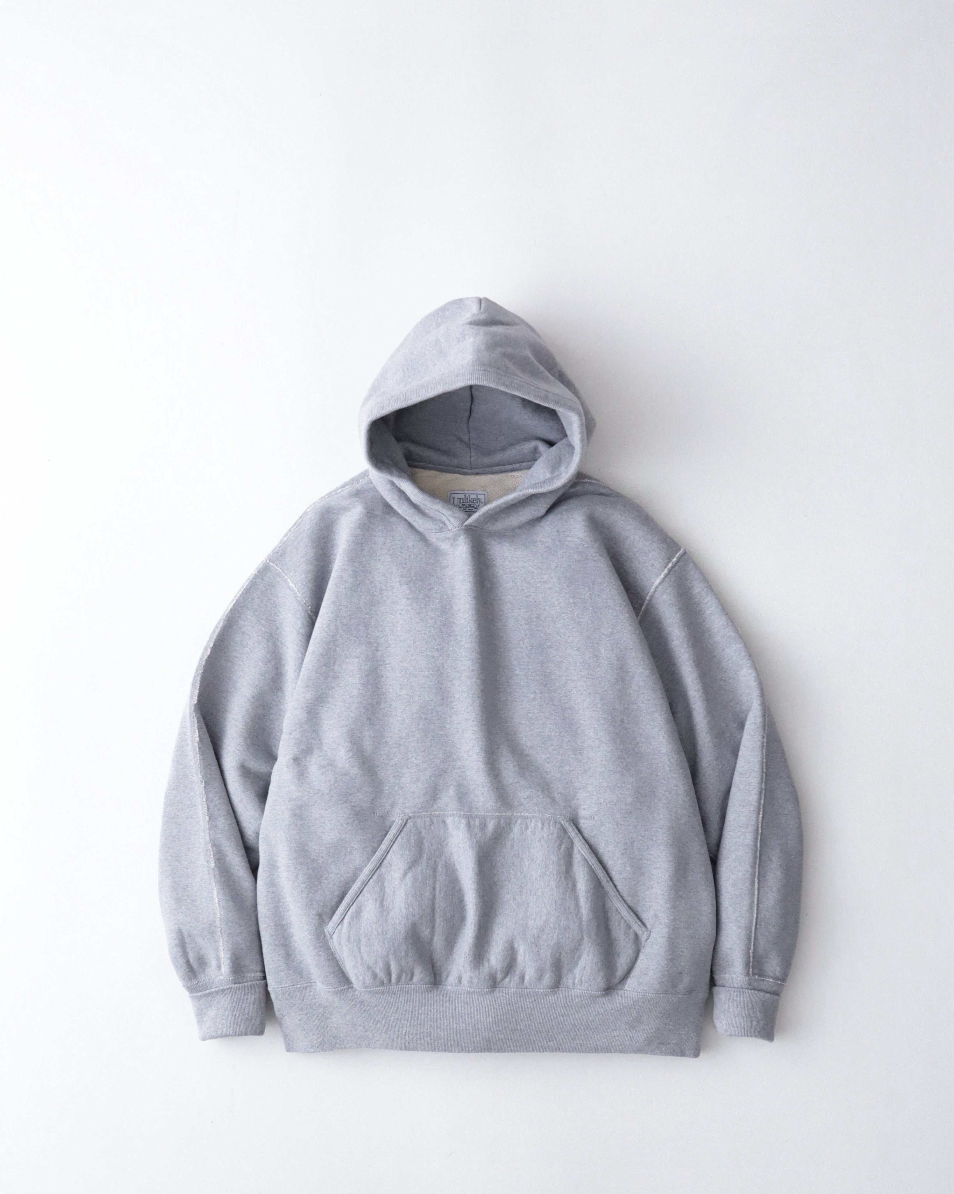 UNLIKELY SPLIT RAGLAN SLEEVE HOODIE