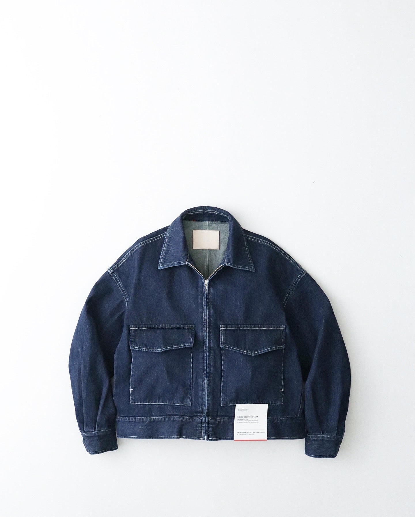 Graphpaper Selvage Denim Zip Jacketレディース Graphpaper SELVAGE DENIM ZIP JACKET（WOMEN） – NCNR ONLINE STORE