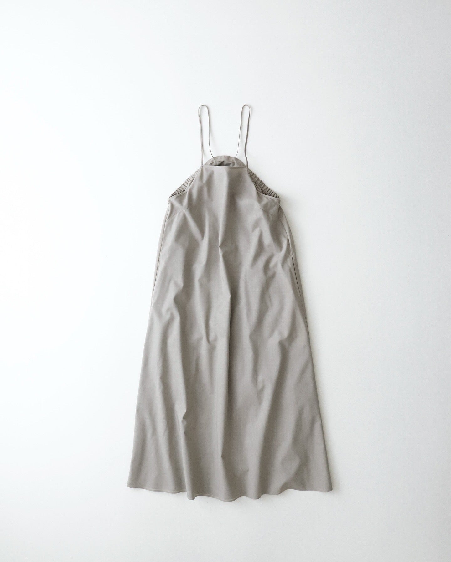 TECHNO WOOL TROPICAL SLIP DRESS（WOMEN）