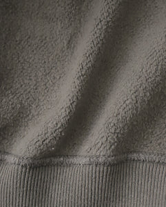 VINTAGE HALF ZIP RIB COLLAR SWEATSHIRT