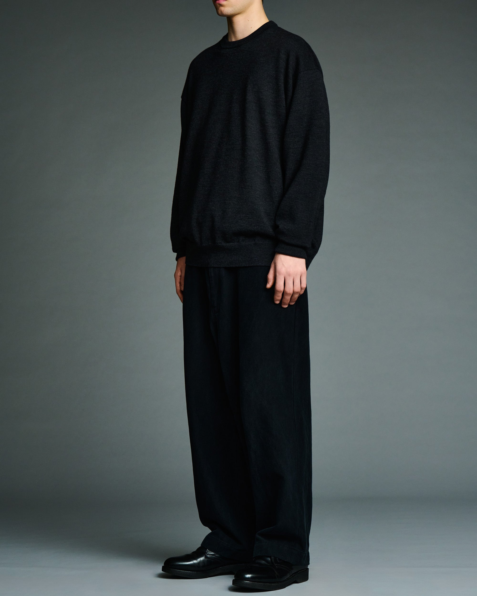 A.PRESSE WOOL KNIT CREW NECK SWEATER – NCNR ONLINE STORE