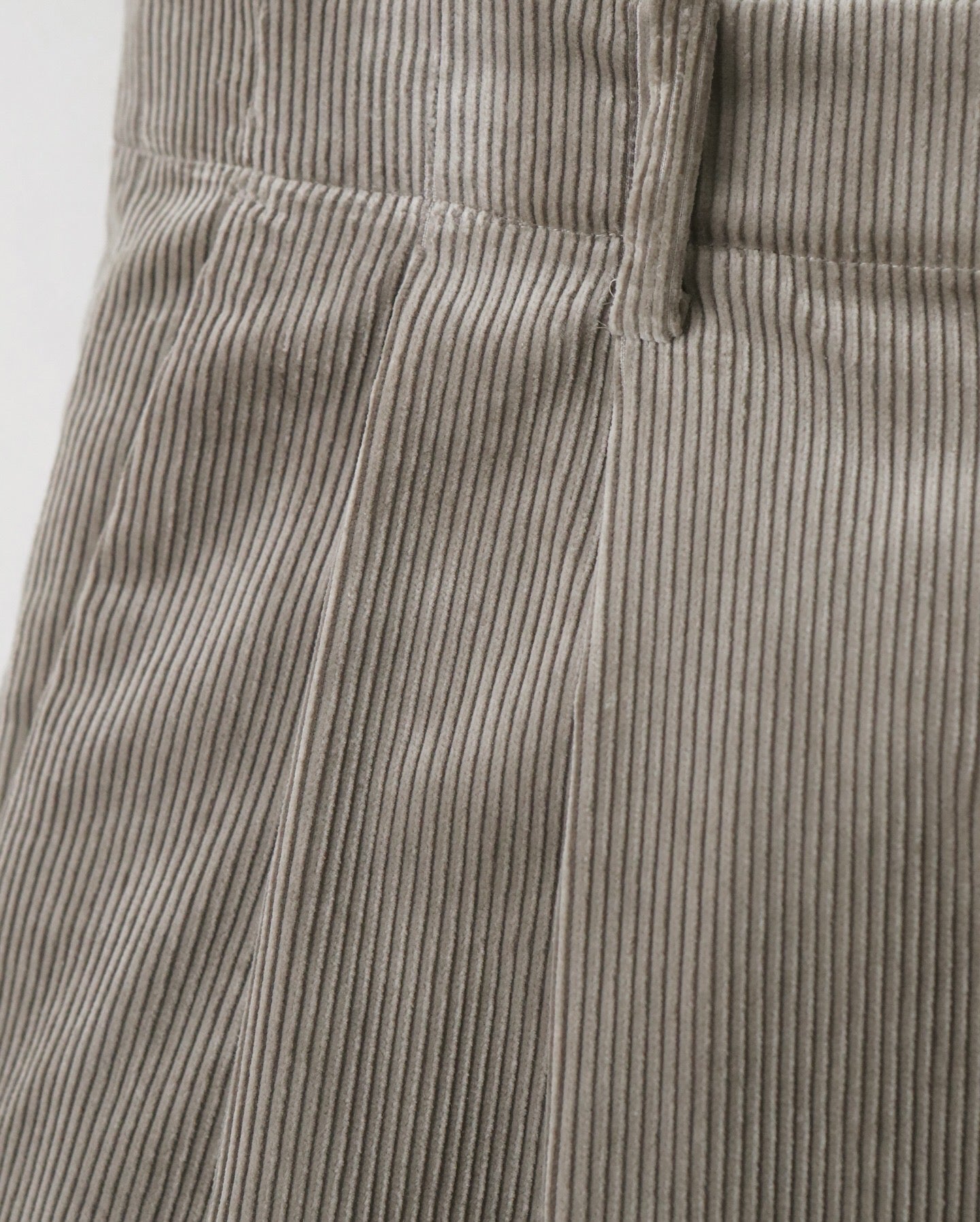 SUVIN CORDUROY WIDE STRAIGHT TROUSERS