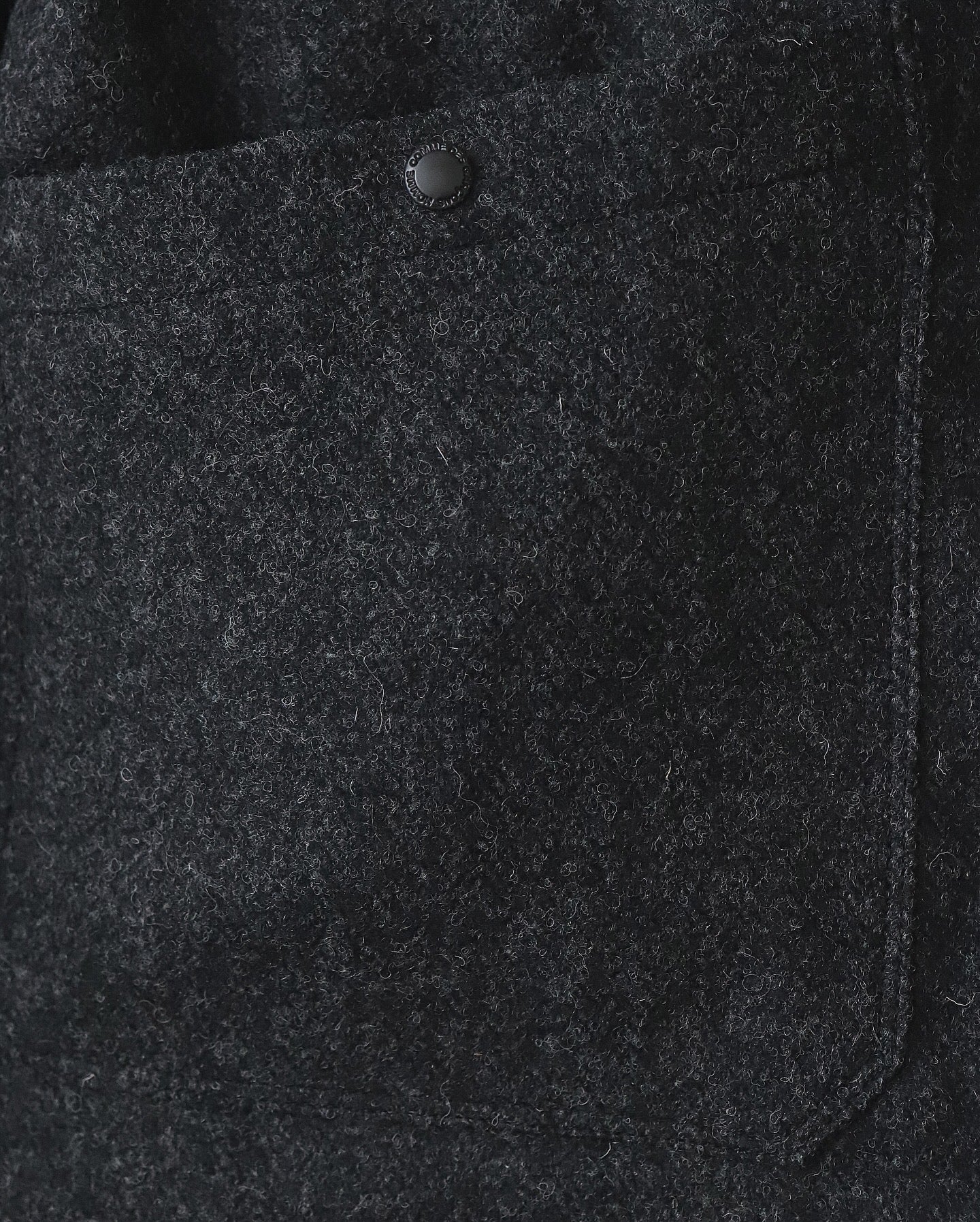 WOOL TWEED HERRINGBONE 3B QUILTED LINING JACKET