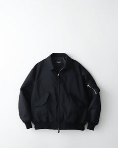 POLYESTER WOOL RIPSTOP BLOUSON