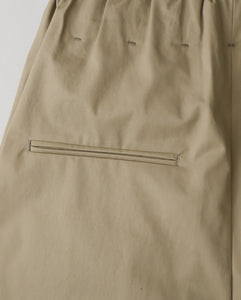 ORGANIC COTTON TWILL EASY PANTS（WOMEN）