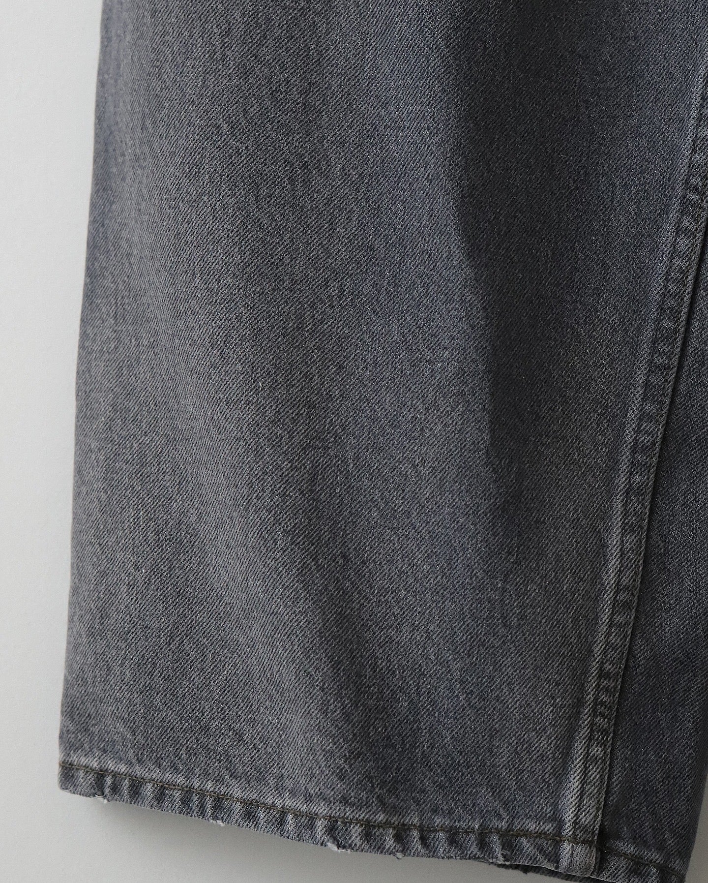 VINTAGE GRAY DENIM PANTS