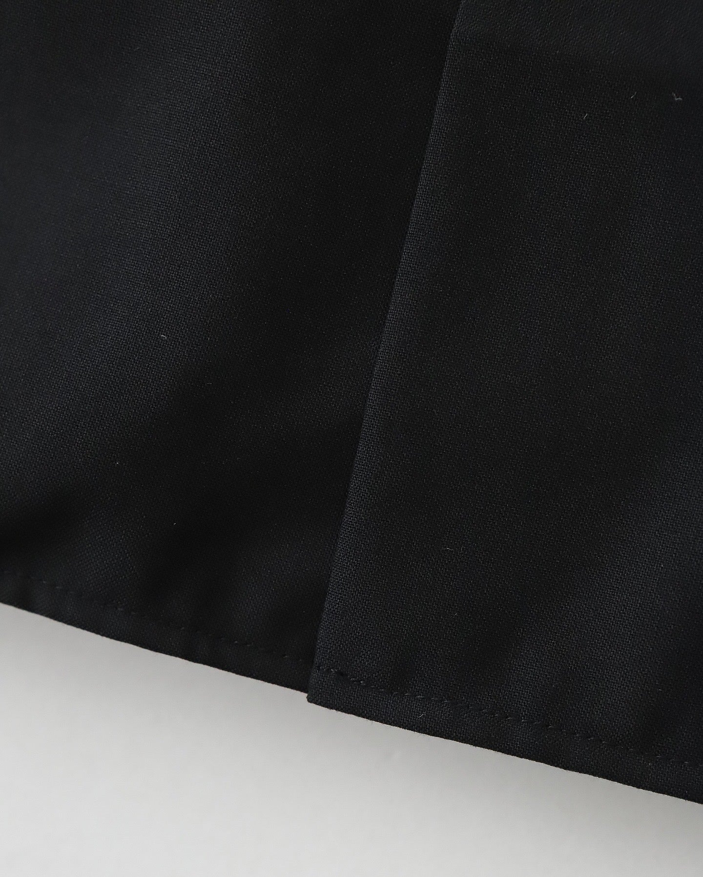 RE-ENGINEERED OVERSHIRT SHORT SLEEVE BLACK