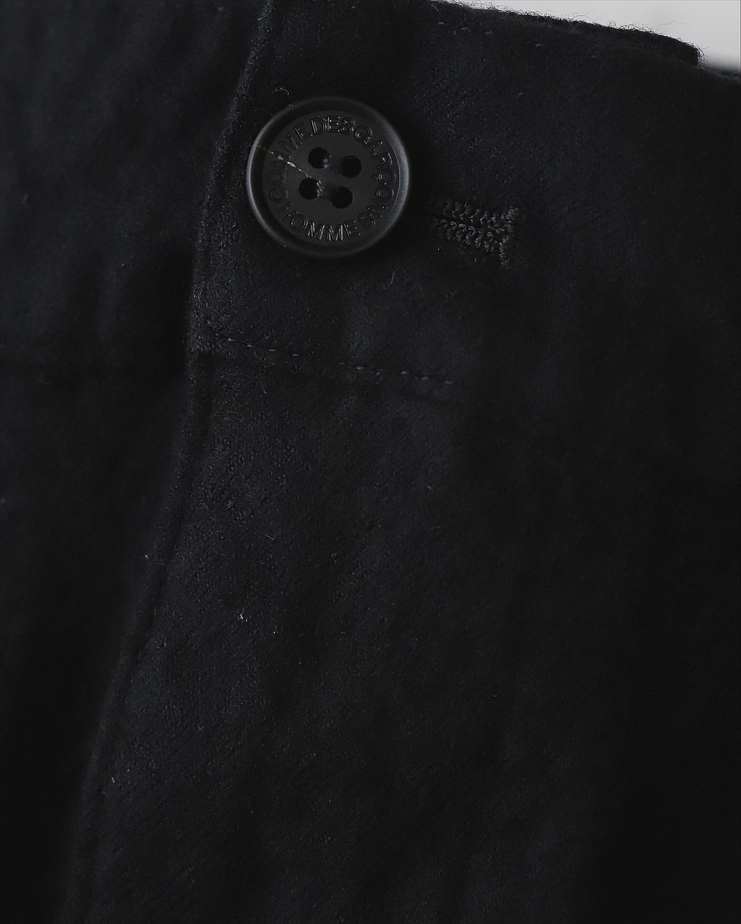 WOOL SERGE FULLING PANTS