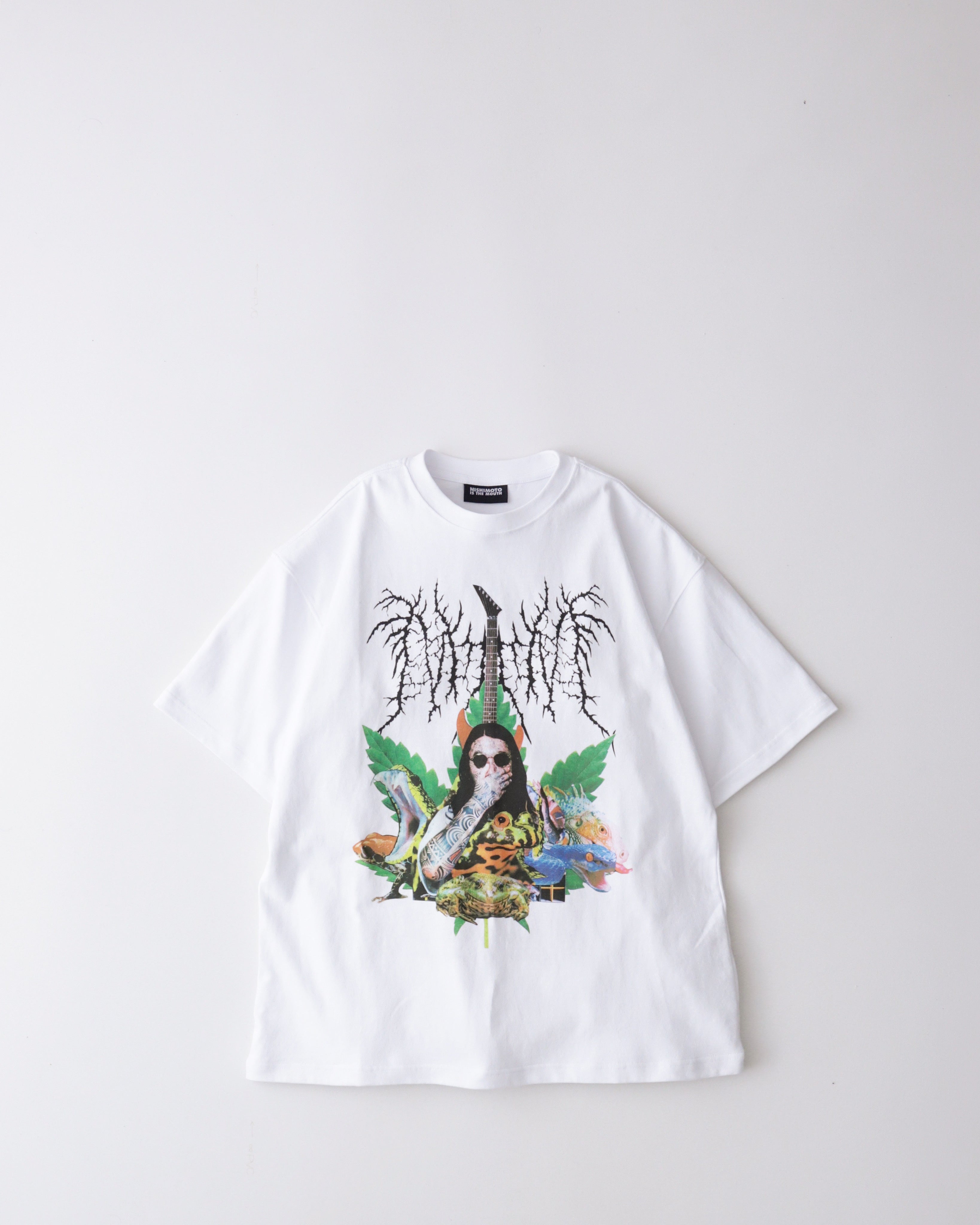 NISHIMOTO IS THE MOUTH｜METAL COLLAGE S/S TEE