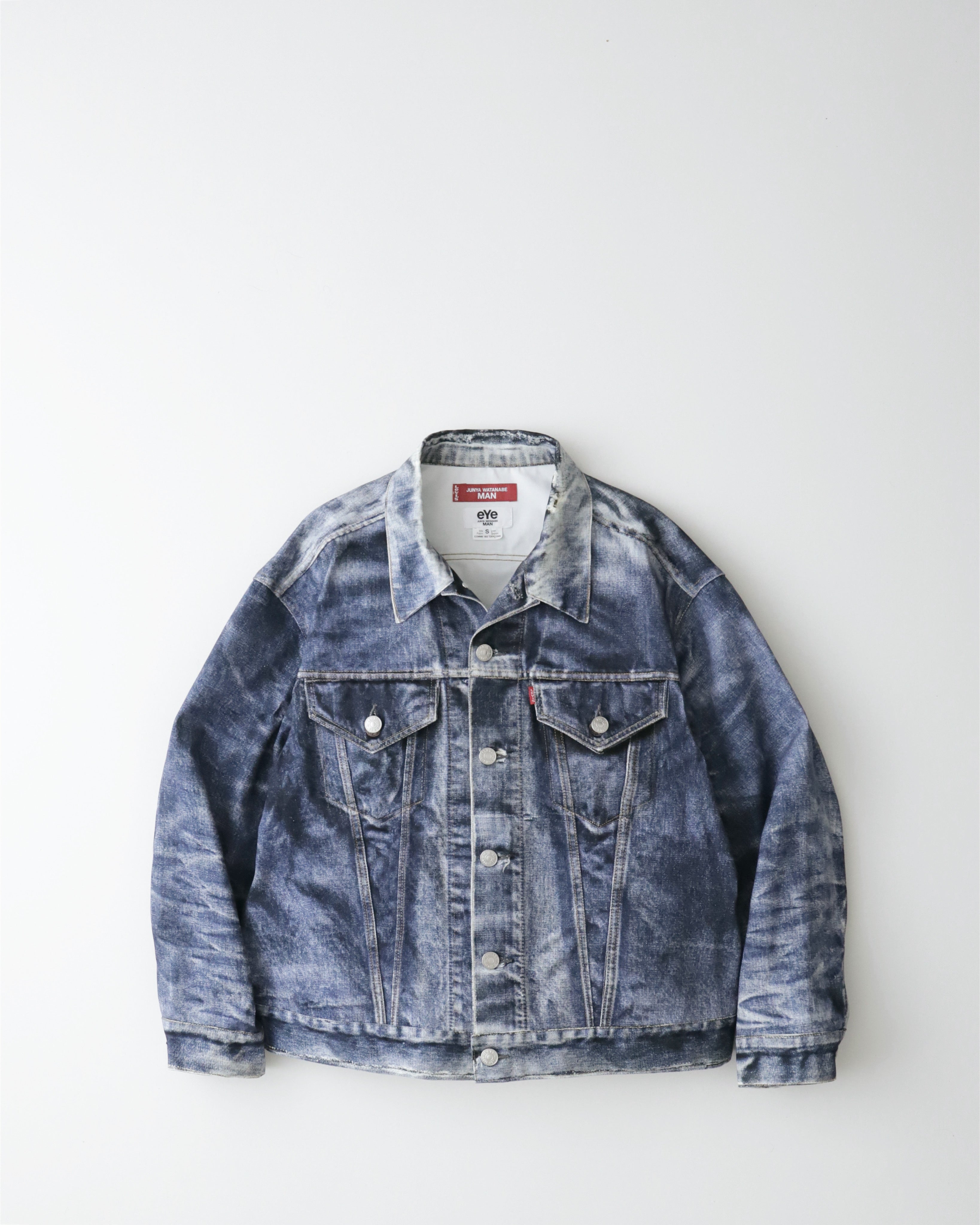 BerBerJin × Levi’s 70505 TRIPLE NAME DENIM PRINT JACKET