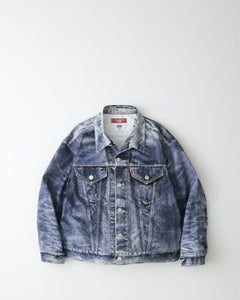 BerBerJin × Levi’s 70505 TRIPLE NAME DENIM PRINT JACKET