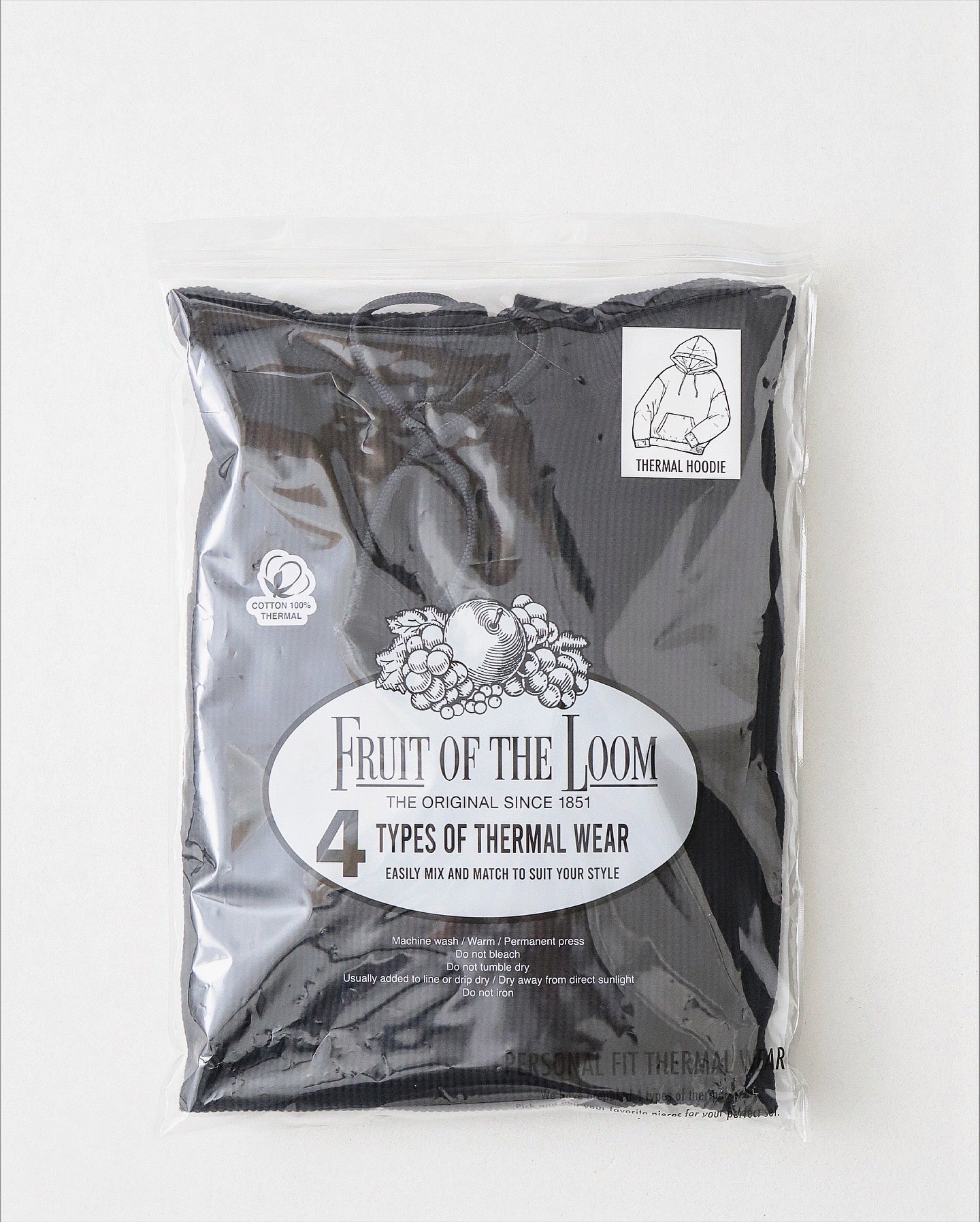 THERMAL HOODIE｜Fruit of the Loom × 金子恵治