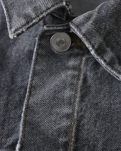 VINTAGE GRAY DENIM JACKET