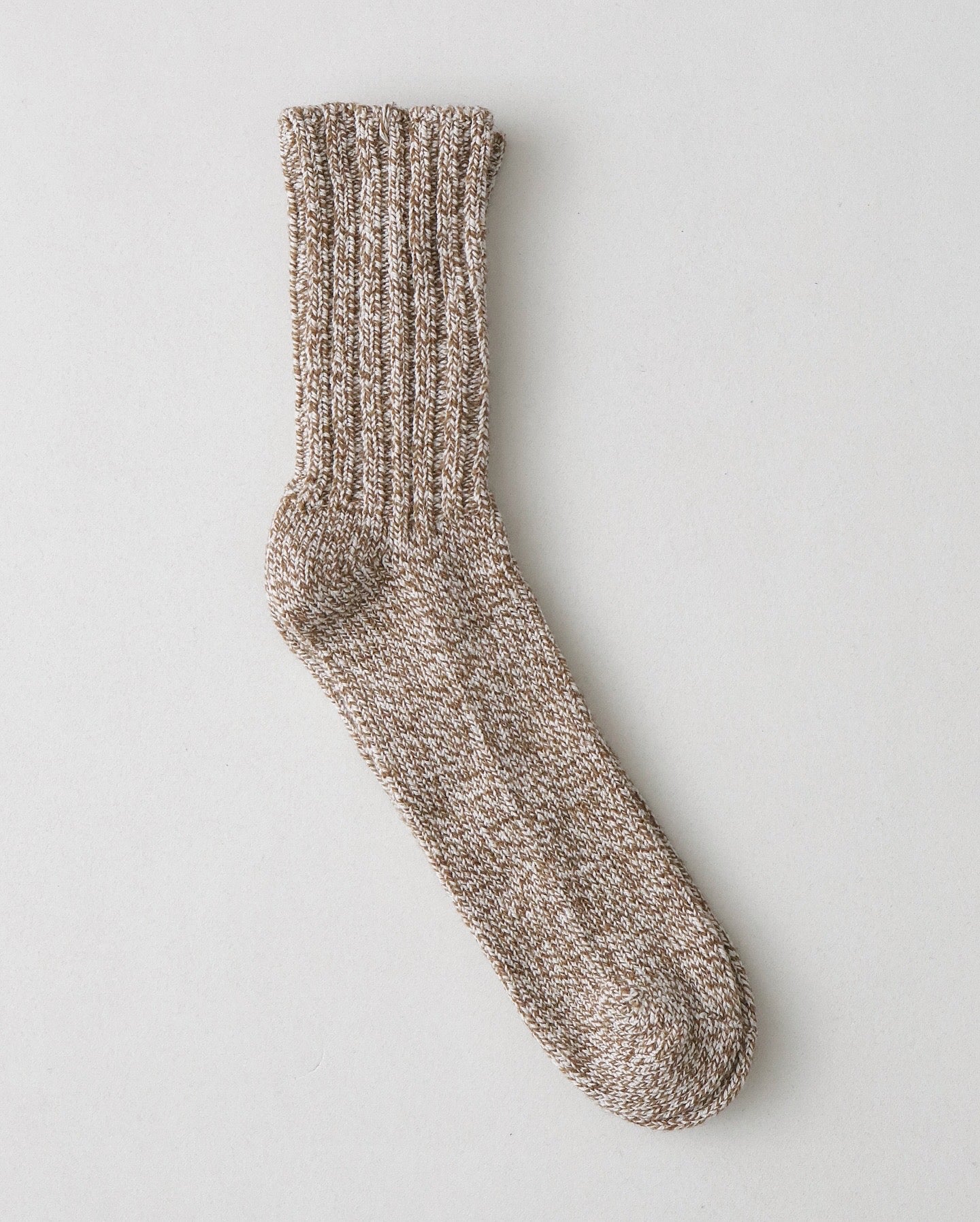 COTTON WOOL RIB SOCKS