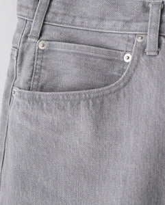 UNLIKELY TIME TRAVEL JEAN WIDE GRAY DENIM