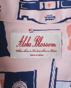 SOUVENIR SHIRT LOS ANGELES LIGHT PINK