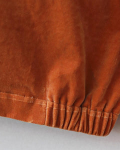 BLOUSON VELVET ORANGE