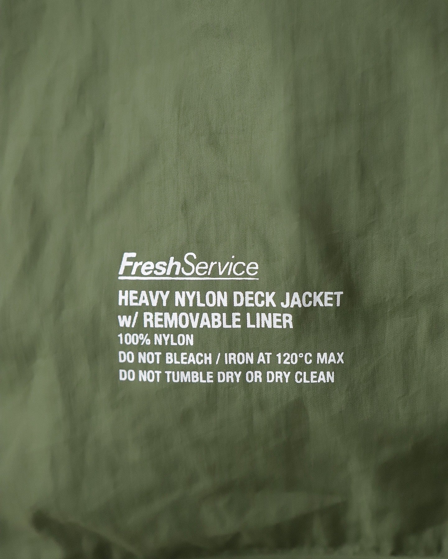 HEAVY NYLON DECK JACKE
