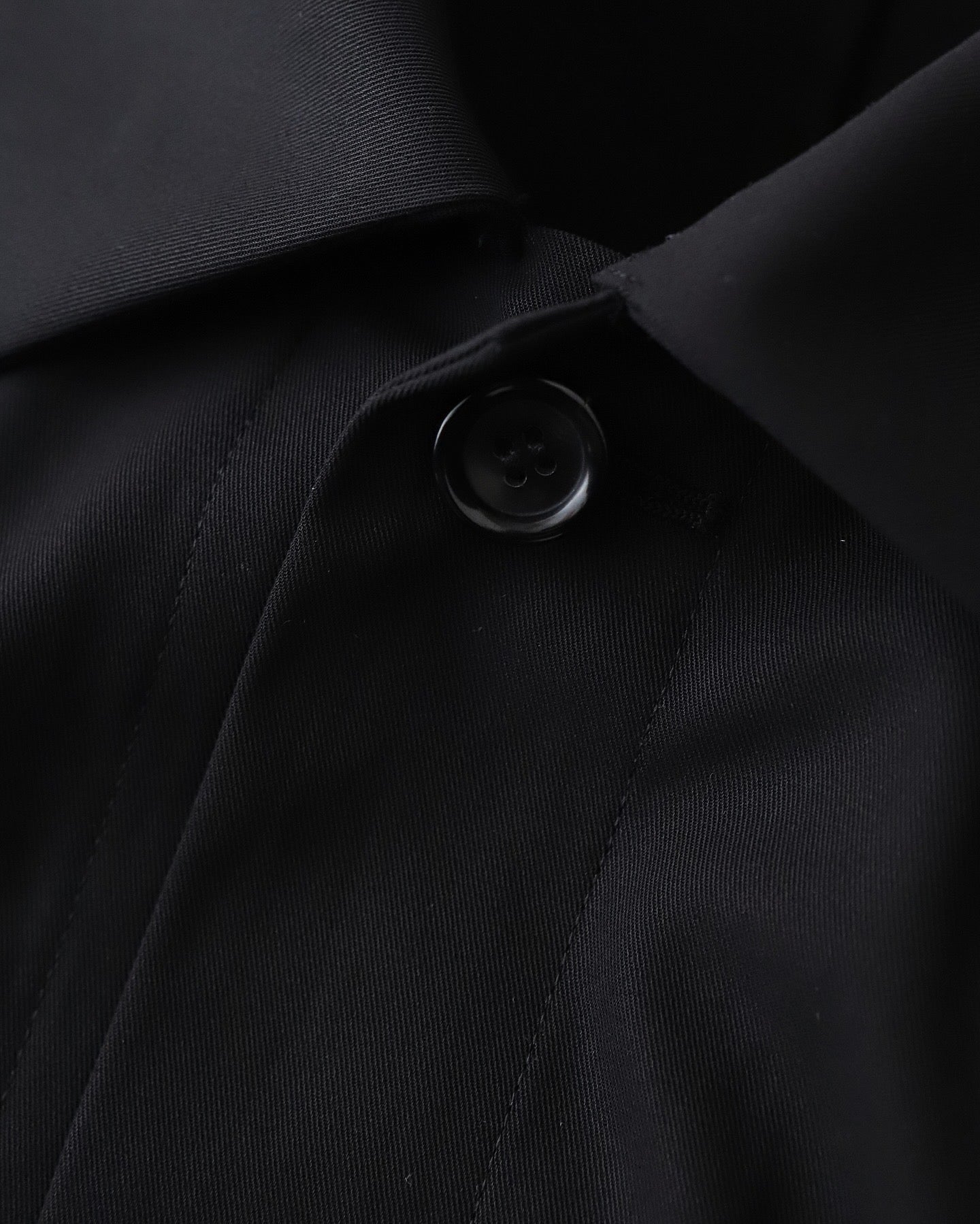 HIGH TWIST GABARDINE COVERALL JACKET